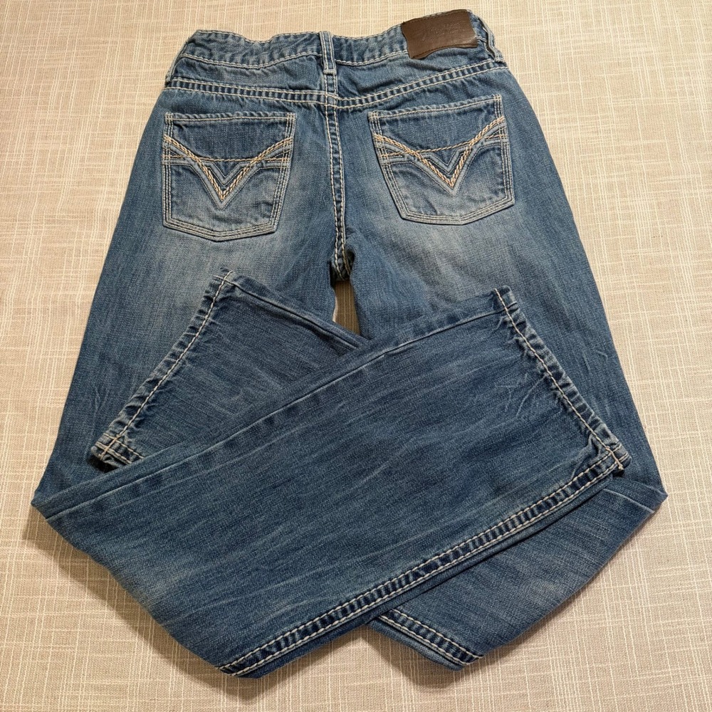 Rock and Roll Denim Kids Modern Gun Regular Fit Bootcut Jeans Blue 20R